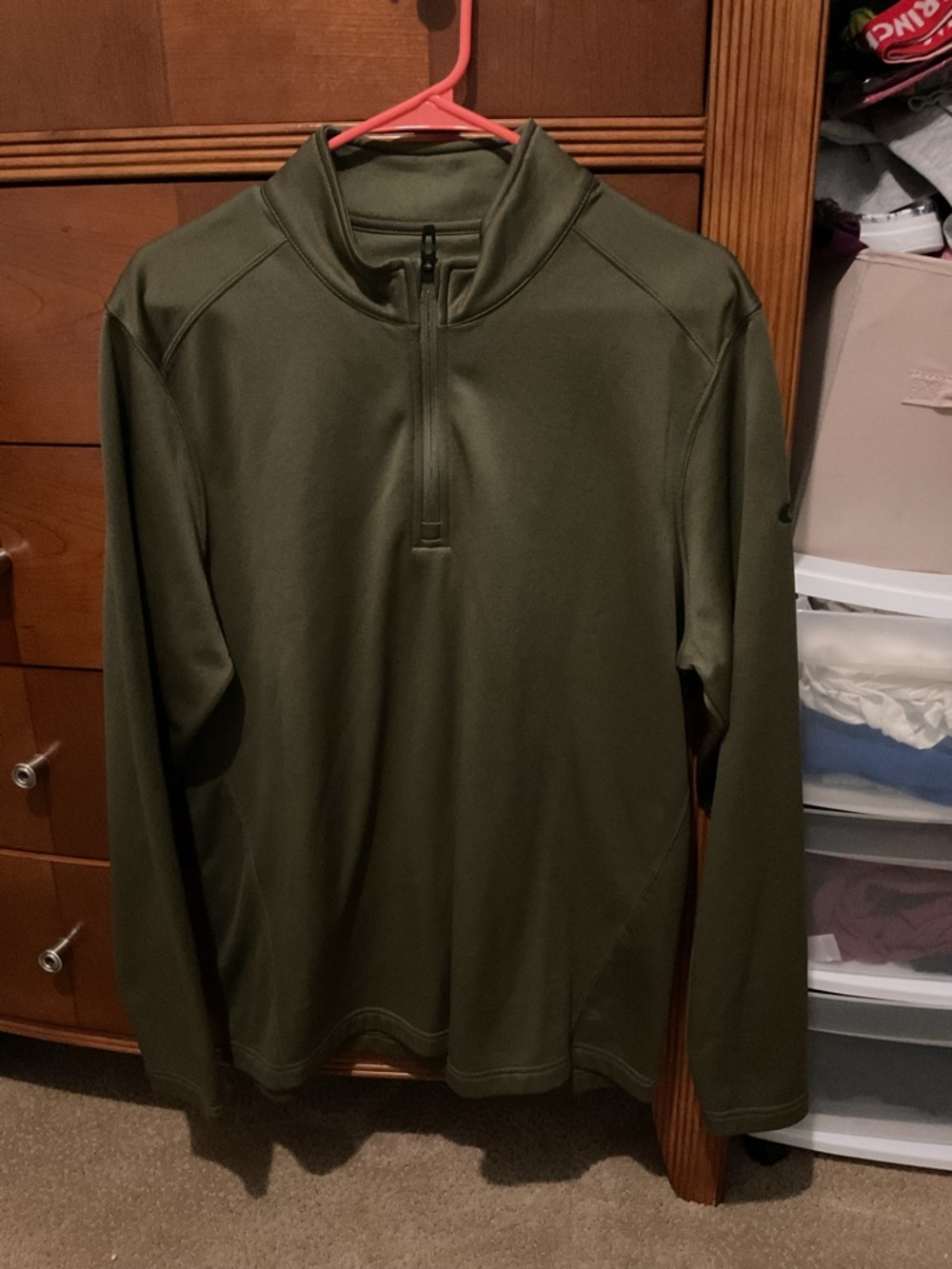 Oakley Men's Olive Golf Performance Pullover